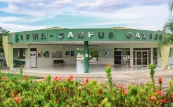 imagem da faxada do ifma da cidade de Caxias no Maranhão