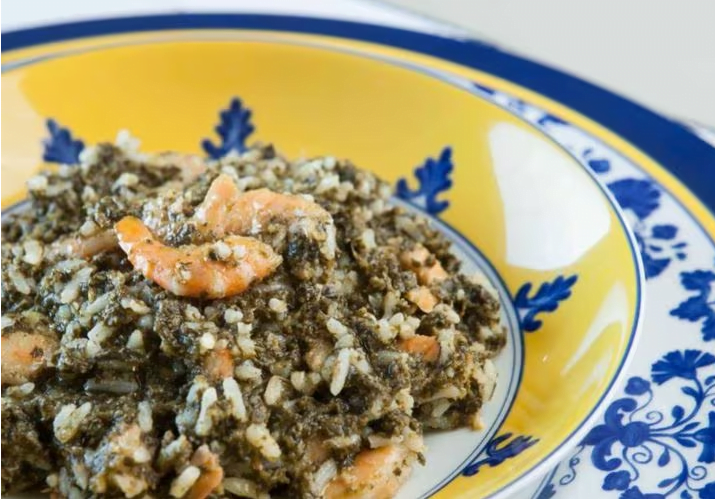 prato de arroz de cuxa