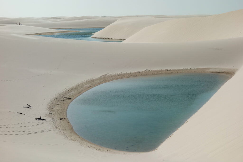 Lagoa nos lençóis maranhenses